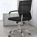 Stylish and Simple Swivel Ergonomic Office Chair thumbnail 2