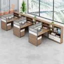 Modern Open Office Workstation with Storage - Maoters thumbnail 2