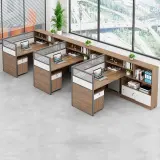 Modern Open Office Workstation with Storage - Maoters thumbnail 2