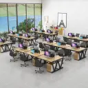 Simple Modern Office Desk - Maoters thumbnail 2