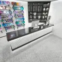 Modern Minimalist Reception Desk - Maoters thumbnail 3