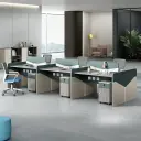 Partition Staff Workstation Desk - Maoters thumbnail 2