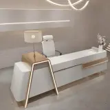 Salon Modern LED Front Desk - Maoters thumbnail 2