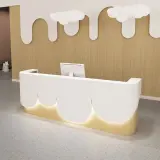 Salon Lobby LED Reception Desk - Maoters thumbnail 2