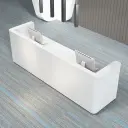 Simple Modern Lacquer Office Reception Desk - Maoters thumbnail 4