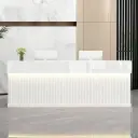 Modern Light Luxury Reception Desk - Maoters thumbnail 3