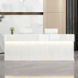 Modern Light Luxury Reception Desk - Maoters thumbnail 3