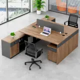 Simple Modern Employee Desk - Maoters thumbnail 2