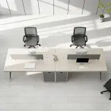 Wood Dual Side Lock Drawer Workstation - Maoters thumbnail 3