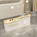 Curved Shop Checkout Reception Desk thumbnail 3