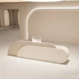 Stylish Curved Cashier Counter For Beauty Salons thumbnail 2