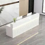 Modern Light Luxury Reception Desk - Maoters thumbnail 4
