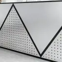 Simple Modern Light Luxury Reception Desk - Maoters thumbnail 11