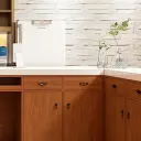 Wood L Shape Retail Reception Counter - Maoters thumbnail 10