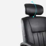 Comfortable Office Chair with Swivel and Lift thumbnail 6