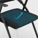 Folding Training Chair Office Chair – Maoters thumbnail 4