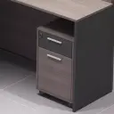 Minimalist Office Desk with Screen Partition thumbnail 11