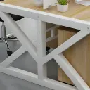 Modern Finance Desk and Chair Set thumbnail 4