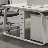 Ergonomic Workstations with Privacy Partitions thumbnail 7