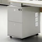 Simple Modern Desk with Storage - Maoters thumbnail 5