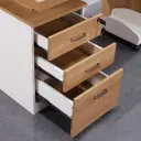 Simple Single Desktop Computer Desk - Maoters thumbnail 6