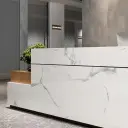 Modern Luxury Lobby Reception Desk - Maoters thumbnail 8
