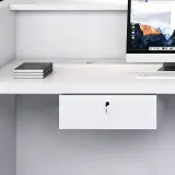 Modern Geometric Faceted Reception Desk - Maoters thumbnail 10