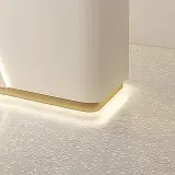 Beauty Salon Milky white Reception Counter Desk - Maoters thumbnail 13