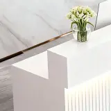 Modern Light Luxury Reception Desk - Maoters thumbnail 8