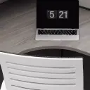 Minimalist Desk with Screen Dividers thumbnail 9