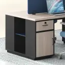 Modern Open Office Workstation Desk - Maoters thumbnail 6