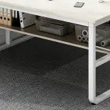Modern Open Office Workstation Desk with Shared Workspace Design - Maoters thumbnail 7