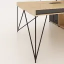 Modern Office Wood Workstation Desk - Maoters thumbnail 9