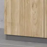 Office Light Wood Locked Storage Credenza - Maoters thumbnail 8