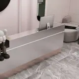 Long Straight Shape Reception Desk - Maoters thumbnail 8