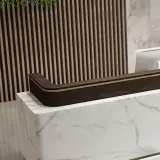 Modern Office Lobby Curved Reception Desk - Maoters thumbnail 11