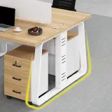 Fully Upgraded Flexible Combo Two Person Desk – Maoters thumbnail 8