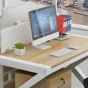 Modern Finance Desk and Chair Set thumbnail 6