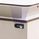 Modern Minimalist Staff Desk with Lock & Partition thumbnail 8
