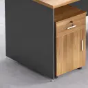Simple Office Desk and Chair Set - Maoters thumbnail 10