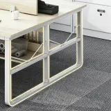 Modern Open Office Workstation Desk with Shared Workspace Design - Maoters thumbnail 8