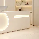 Lobby Curved LED Reception Counter - Maoters thumbnail 9