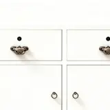 Minimalist Cream Rounded Reception Desk - Maoters thumbnail 13
