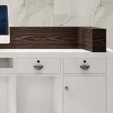 Modern Office Lobby Curved Reception Desk - Maoters thumbnail 12