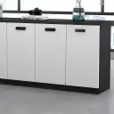 Modern Office Storage Credenza Cabinet with Doors - Maoters thumbnail 9