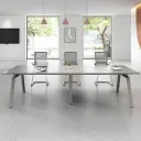 Modern Executive Conference Table with Angled Legs - Maoters thumbnail 4