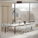 Small Conference Table Office Desk - Maoters thumbnail 4