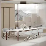 Small Conference Table Office Desk - Maoters thumbnail 4