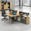 Shared Office Divider Staff Desk - Maoters thumbnail 2