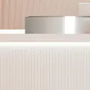 Modern Ribbed Panel Reception Desk - Maoters thumbnail 9